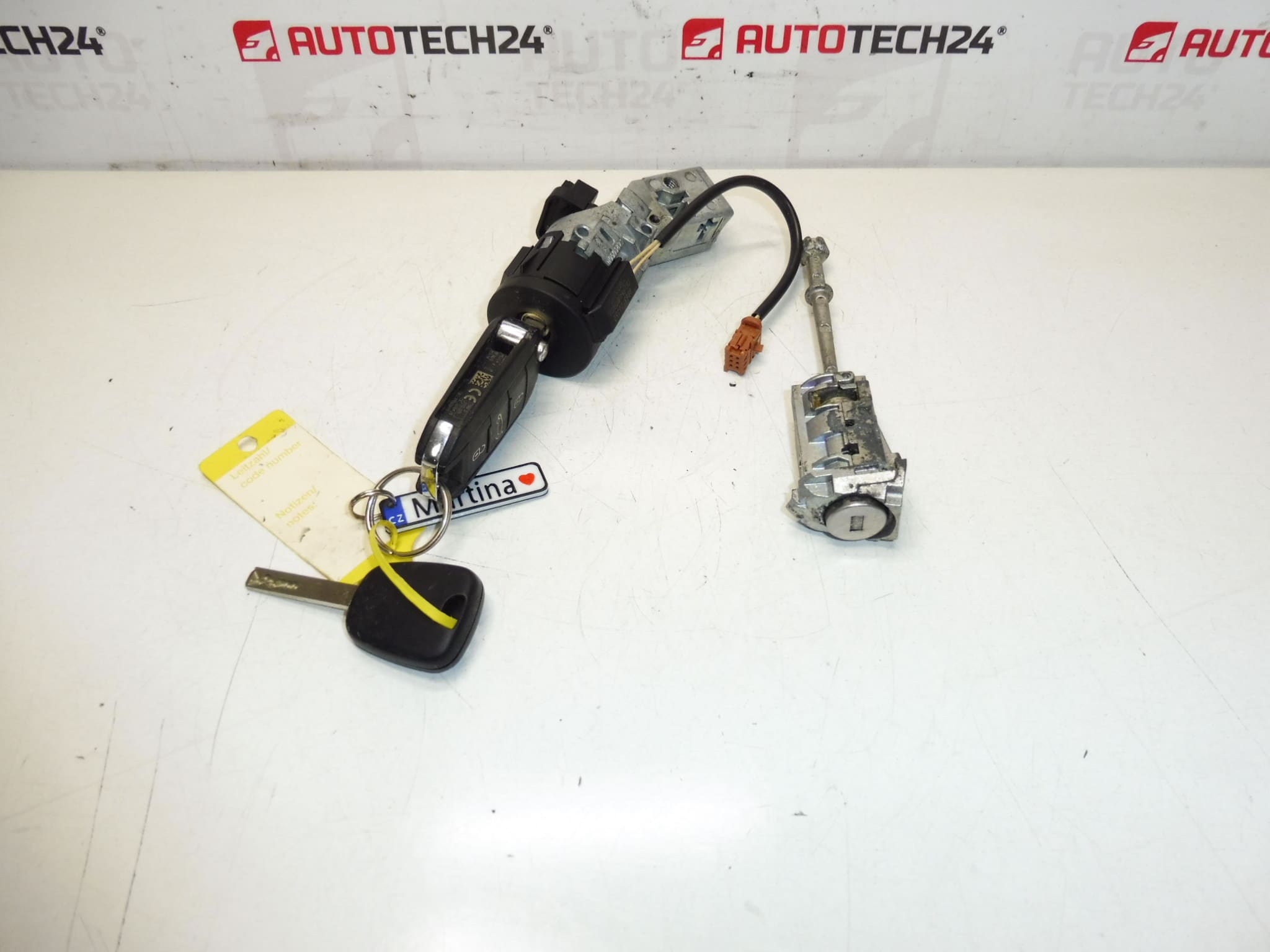 Zárkészlet plusz 2x kulcs Citroen C-Elysée 9678792780