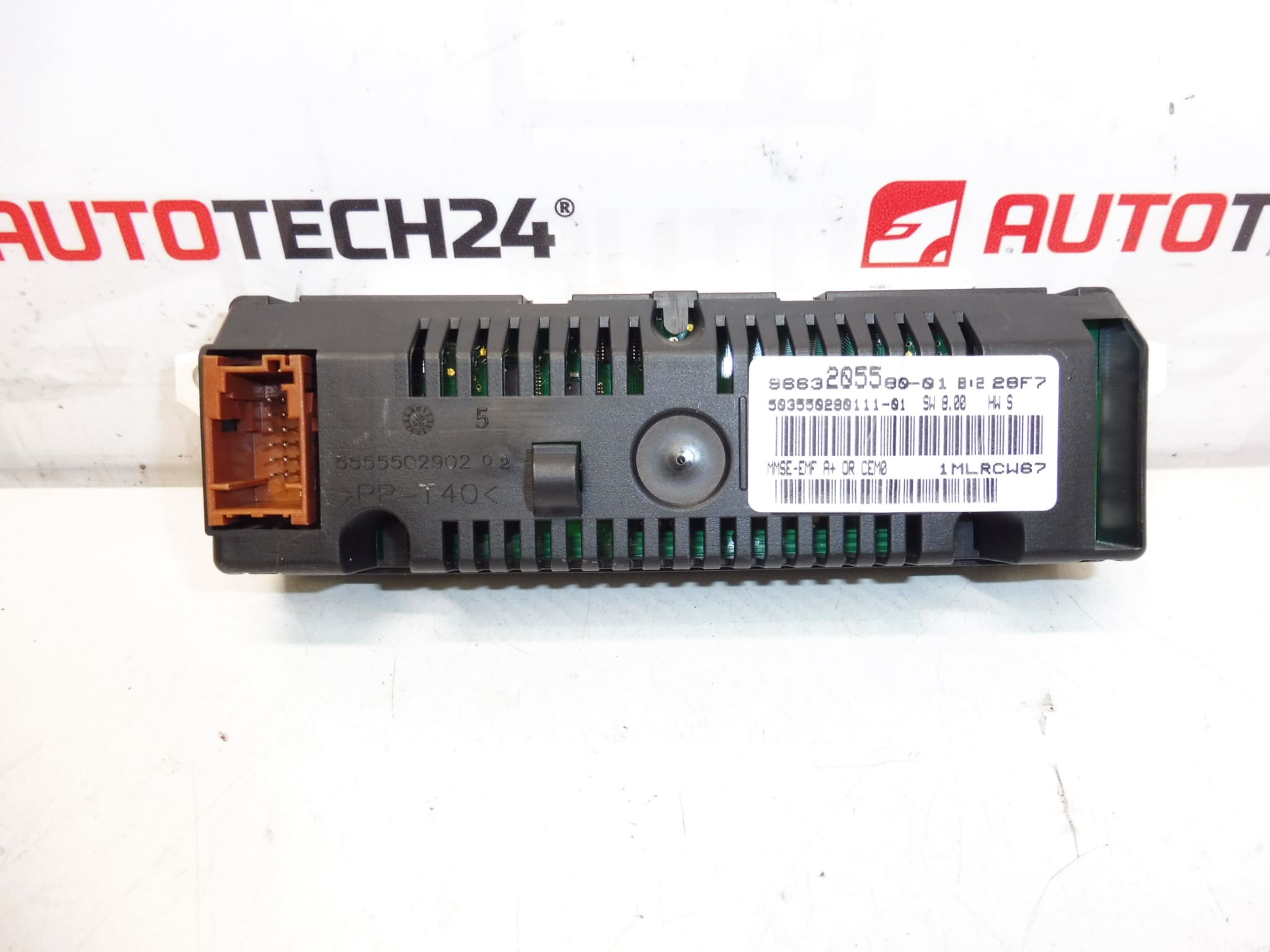 Peugeot 207 számítógépes rádió kijelző 9663205580-01 6593F5 - Image 2