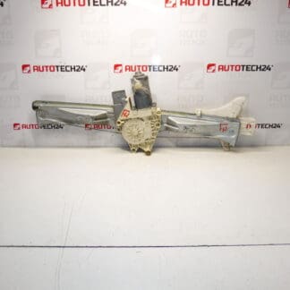 Citroën C5 01-07 bal hátsó ablak lehúzó mechanizmus 922364