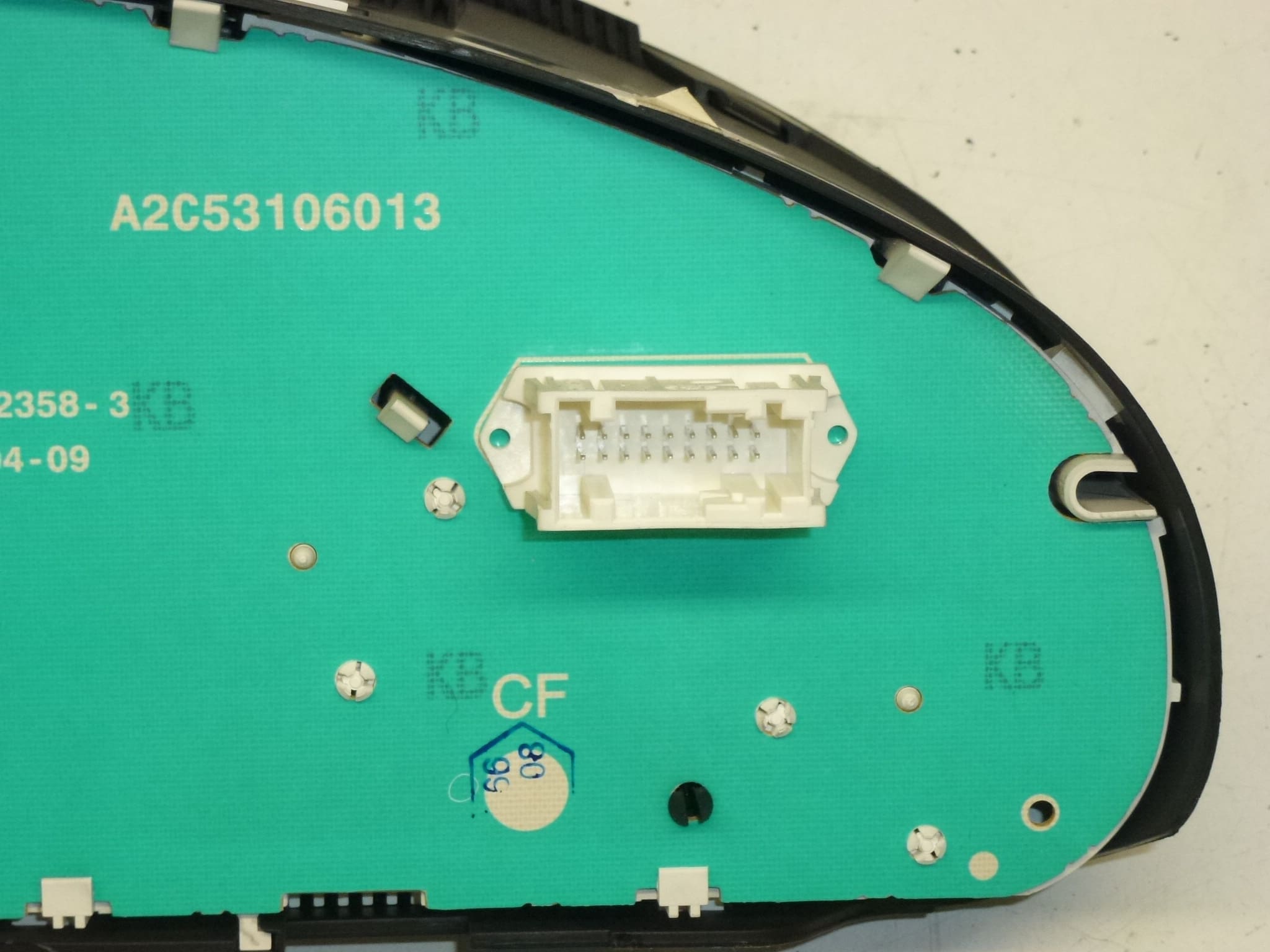 Sebességmérő Peugeot 407 futásteljesítmény 280000 km 9664690380 610395 - Image 2