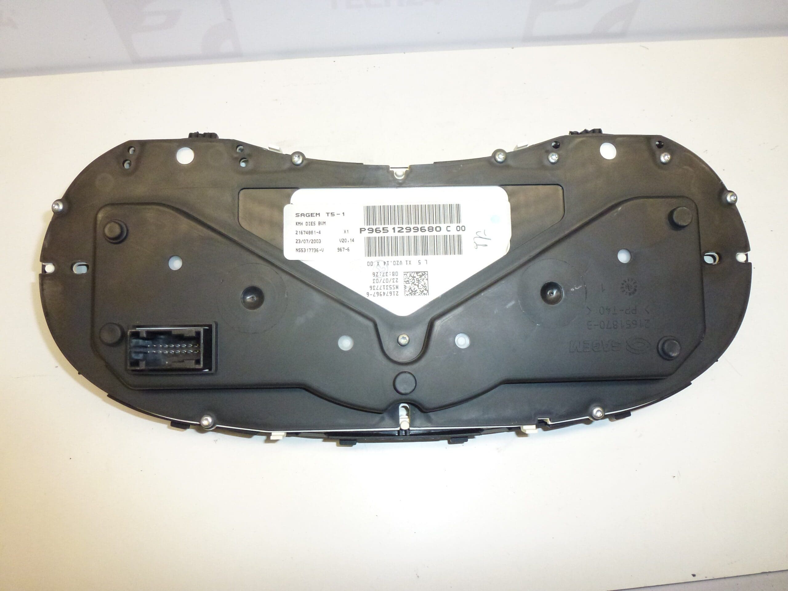 Tachométer Peugeot 307 168 ezer km 9651299680 6104ZS