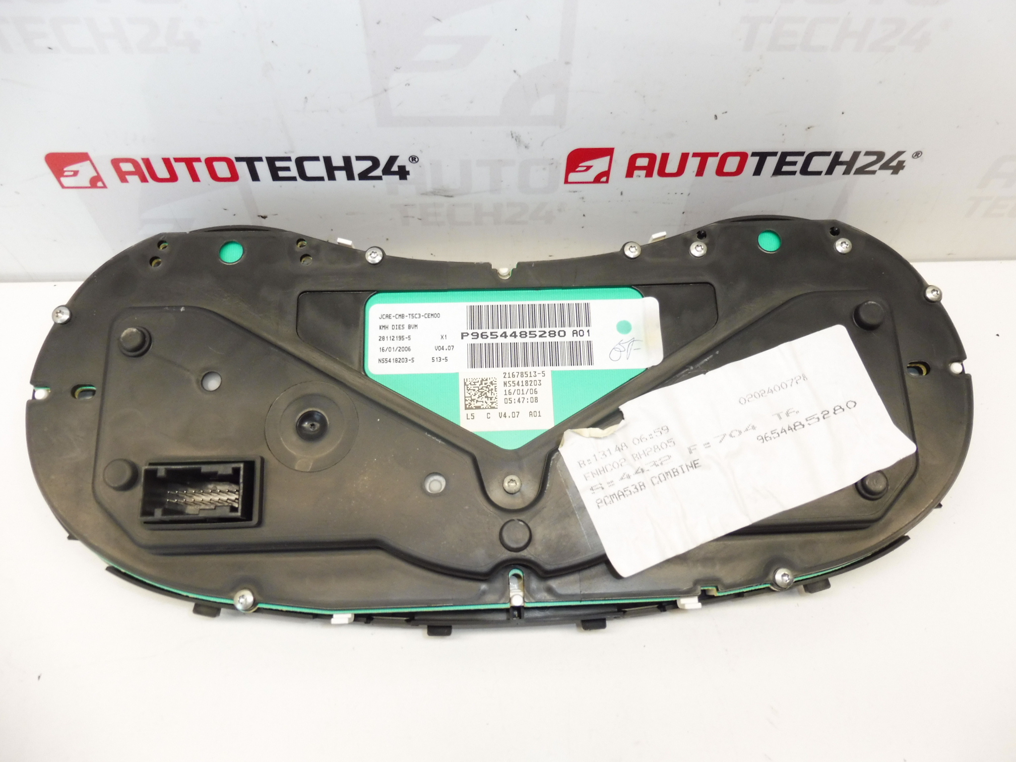 Tachométer 212725 km Peugeot 307 9654485280 6106N4