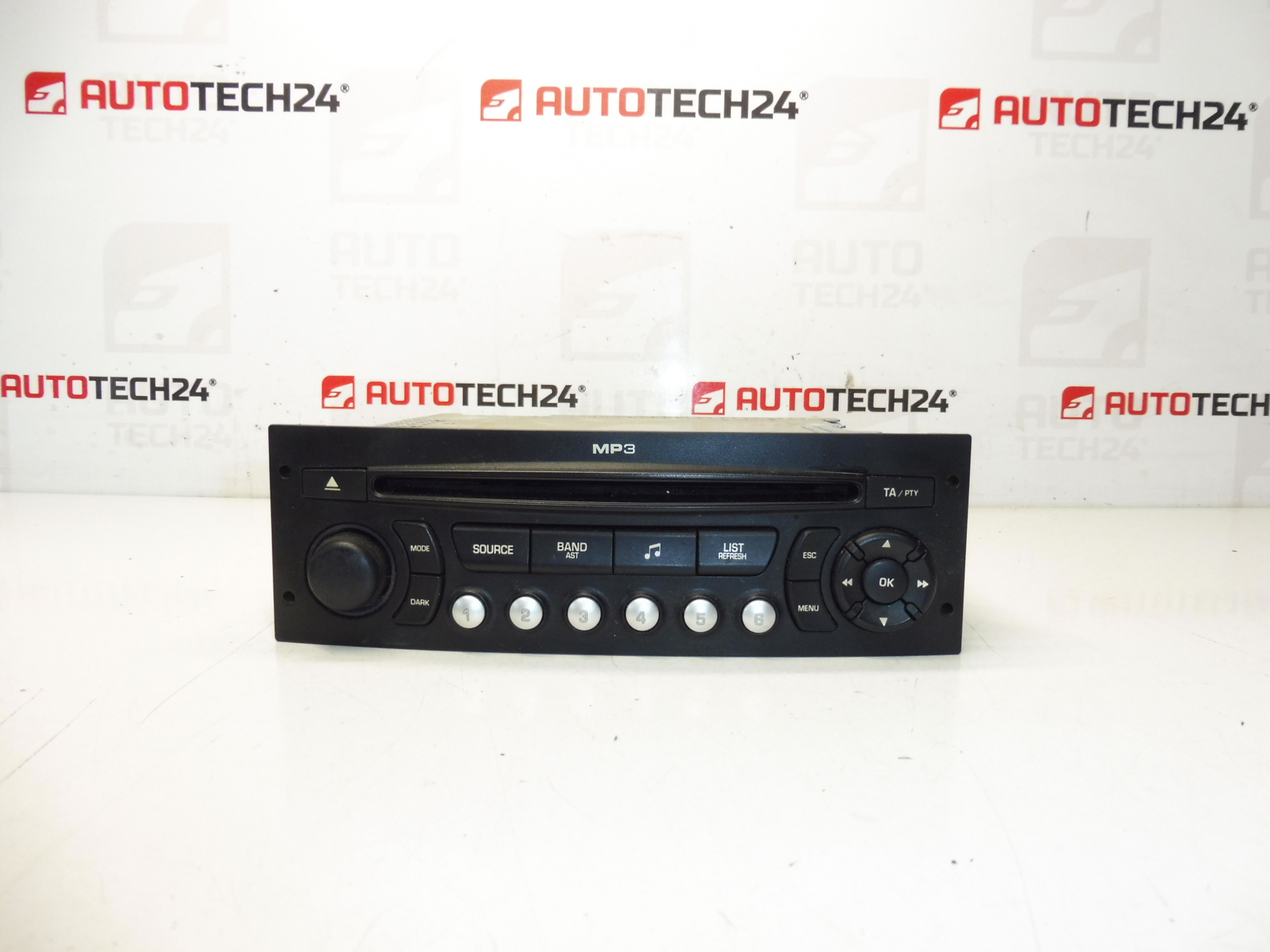 Autórádió CD MP3 Continental RD4N1M-03 Citroën Peugeot 96662669XT