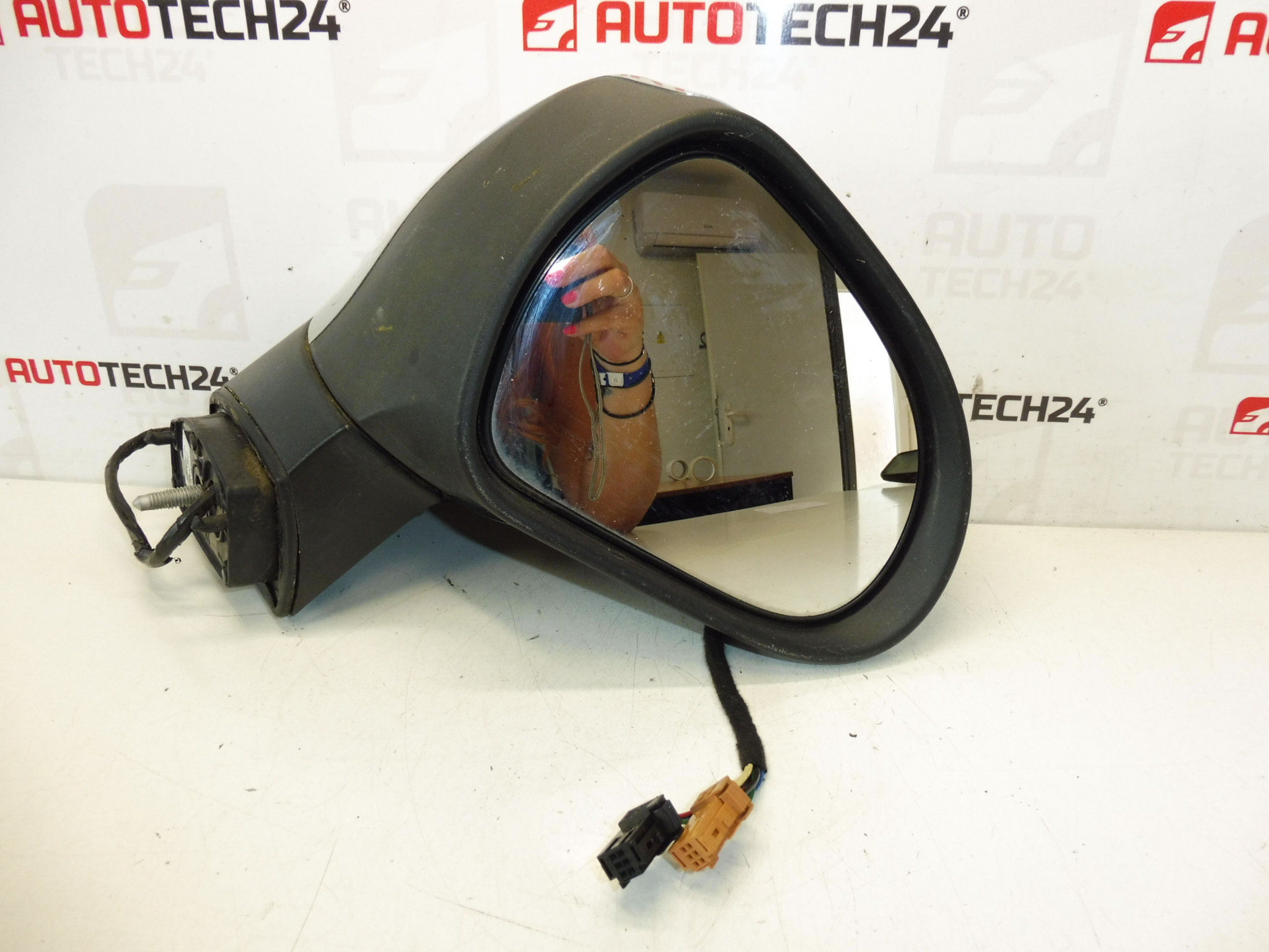 Jobb visszapillantó tükör Peugeot 207 EZRC 96806501XT 8149ZH