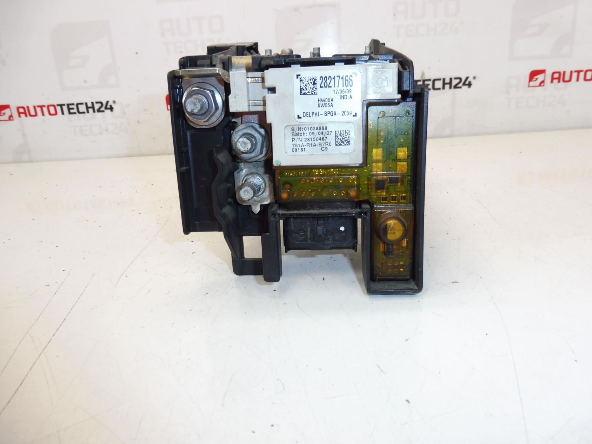 Biztosíték modul Citroën Peugeot 9666527680 28236841 6500GR - Image 2