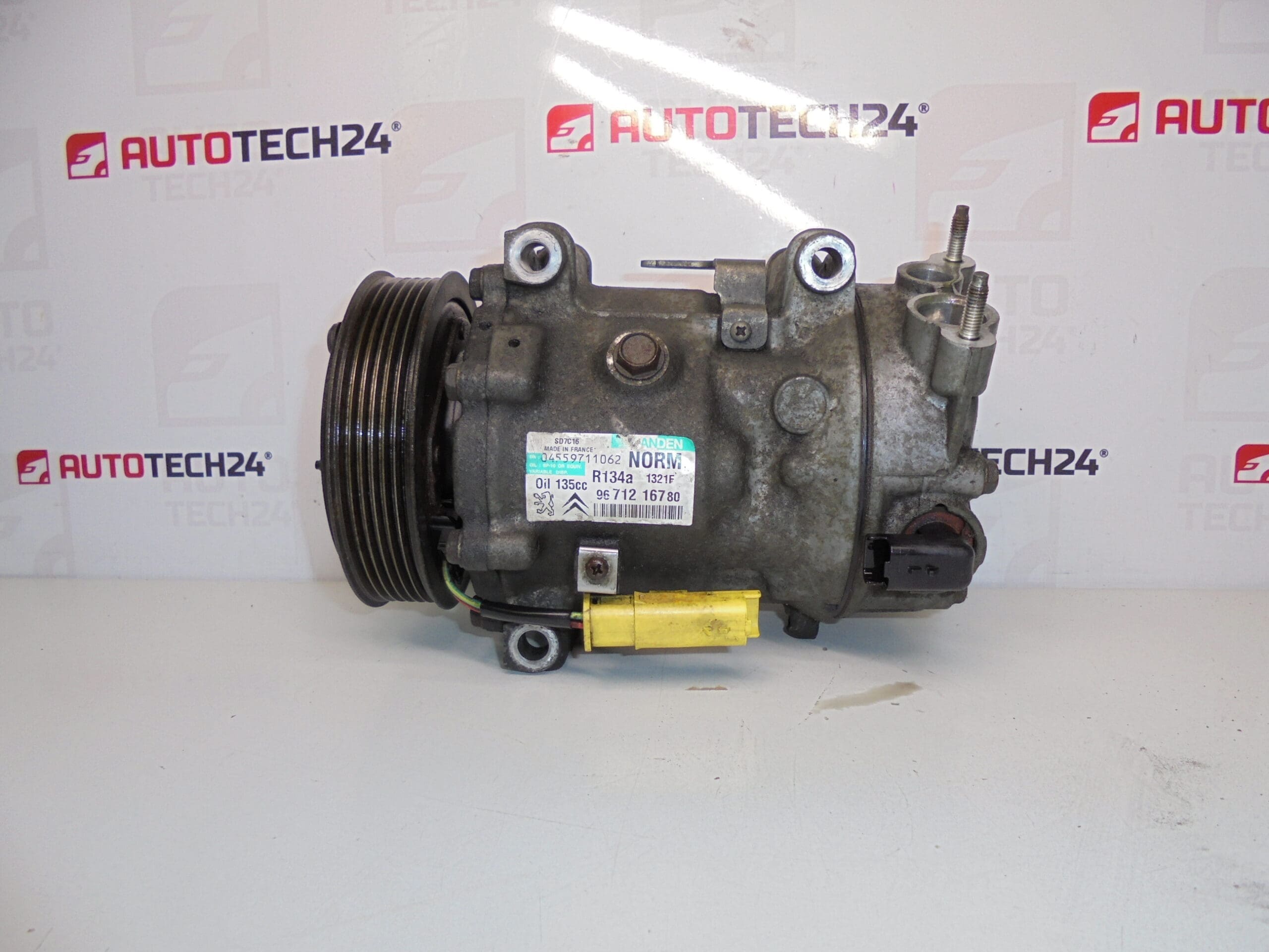 Klíma kompresszor Sanden SD7C16 1321F 9671216780 9825868180 648734