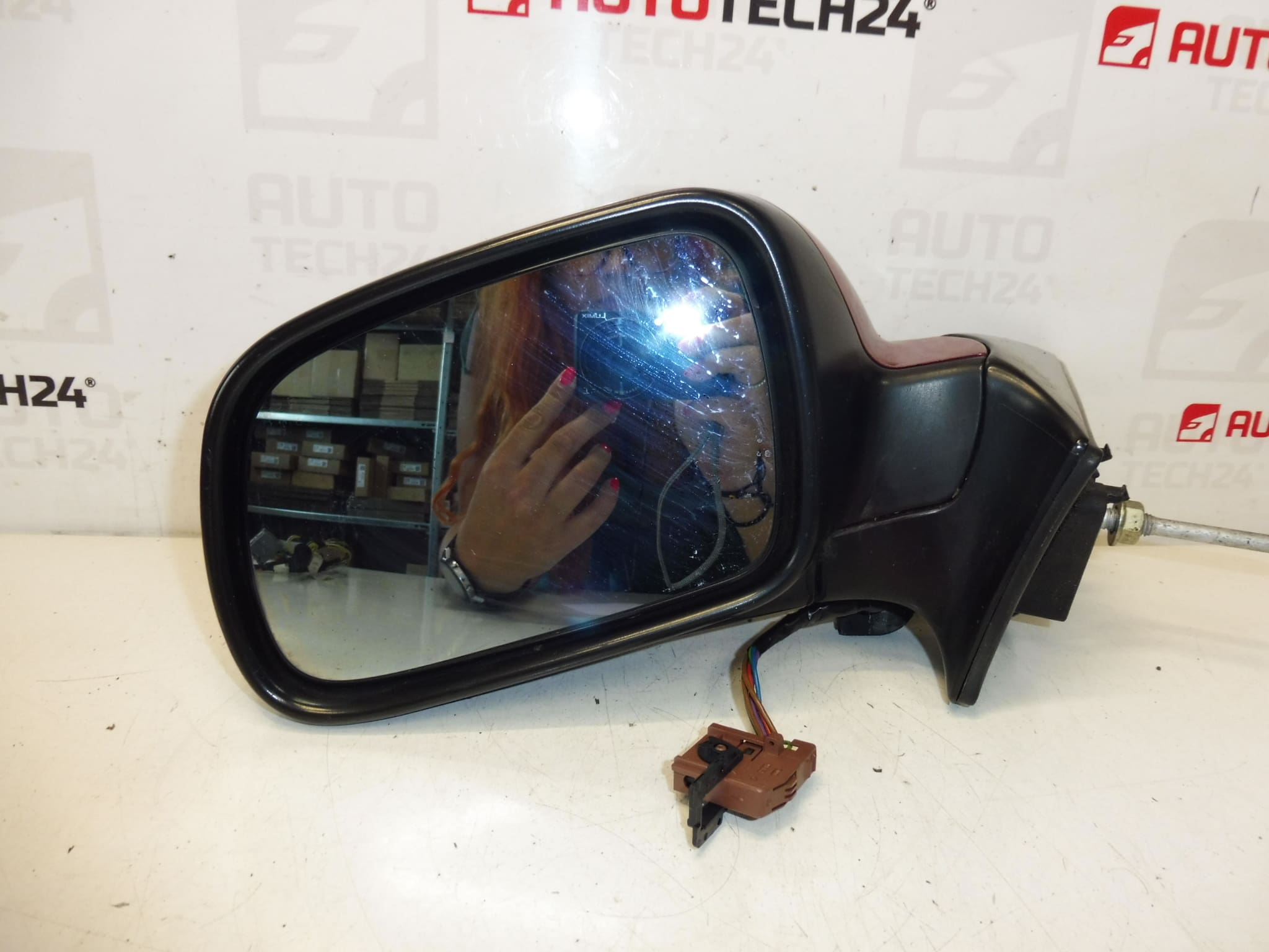 Bal visszapillantó tükör EKQD Peugeot 407 96456984XT 8149 VG - Image 2