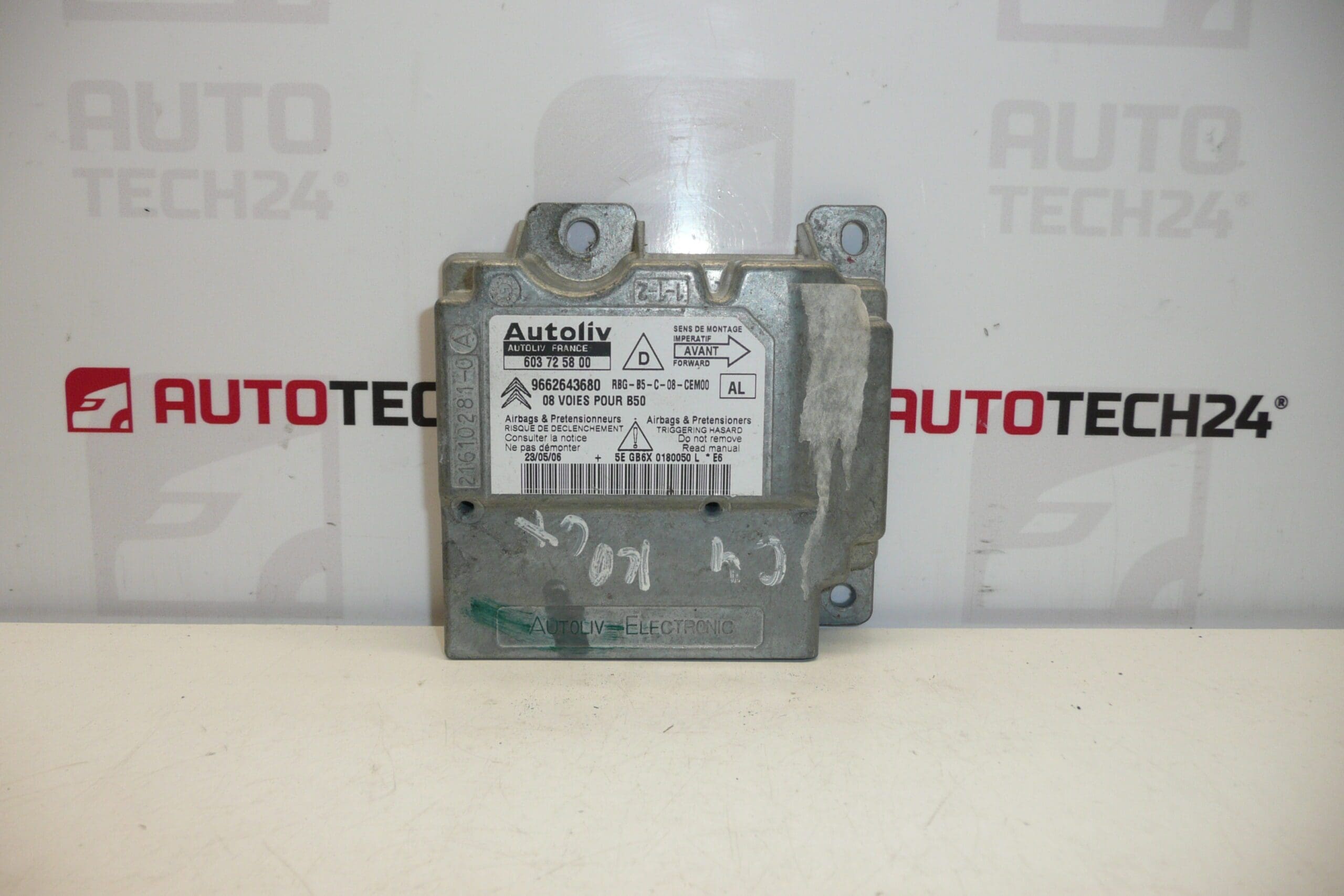 Citroën C4 légzsák egység 9662643680 654633