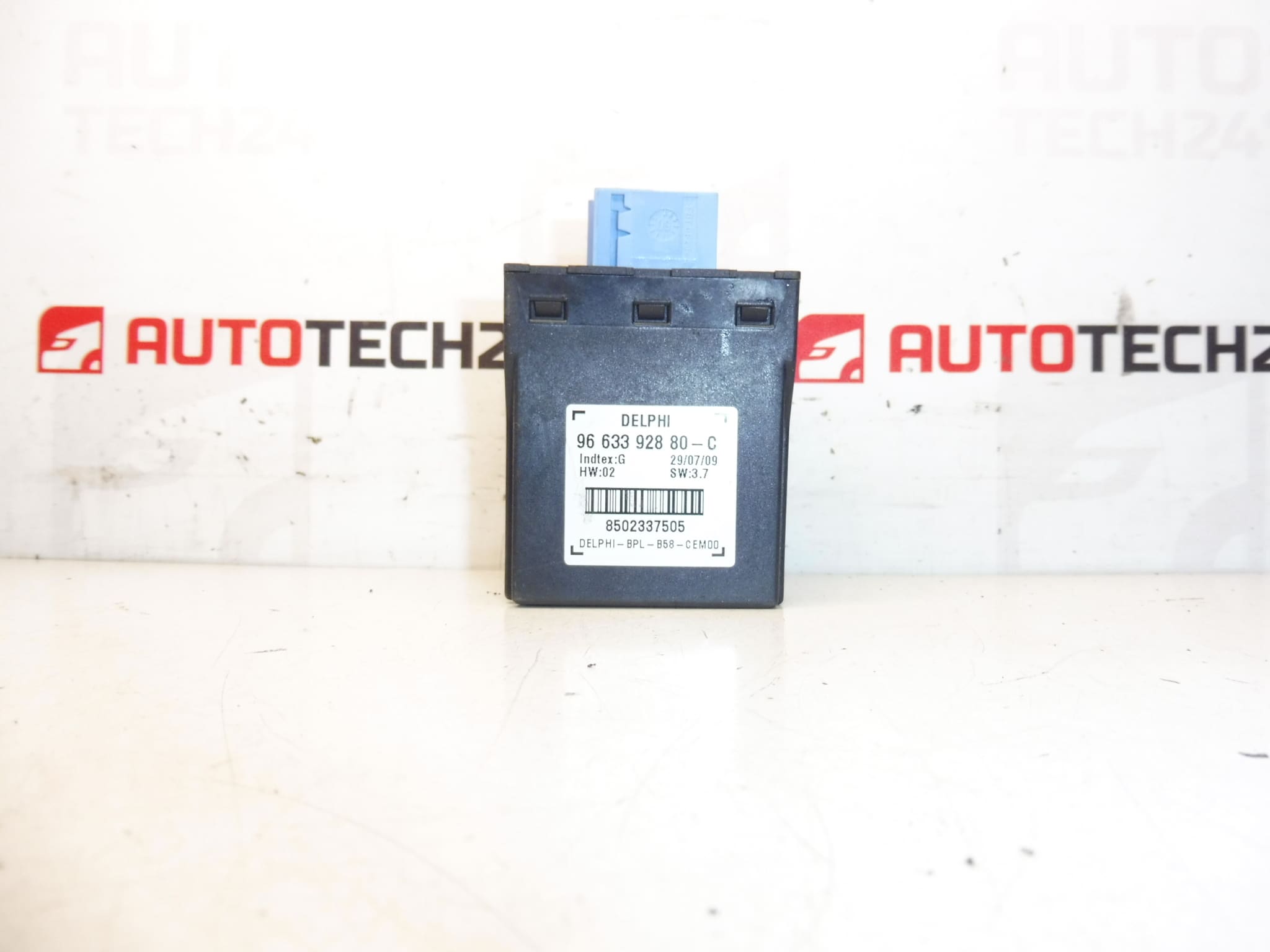 Riasztó egység Citroën Peugeot 9663392880