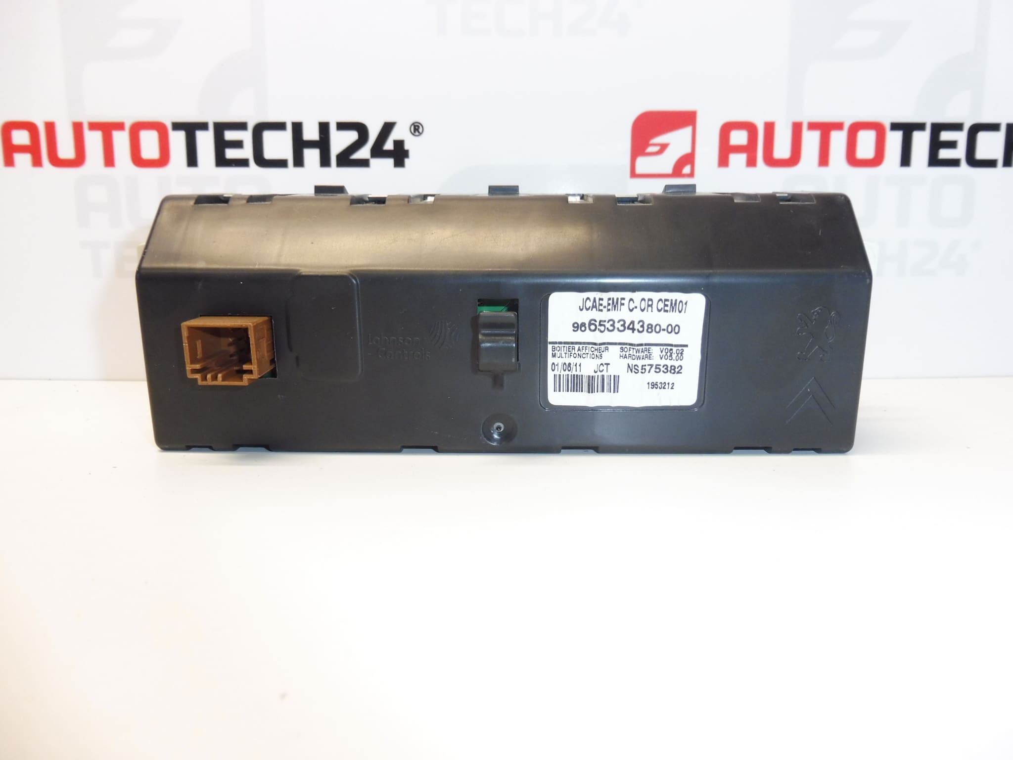 Citroen C4 II számítógépes rádió kijelző 9665334380 6155HW - Image 2