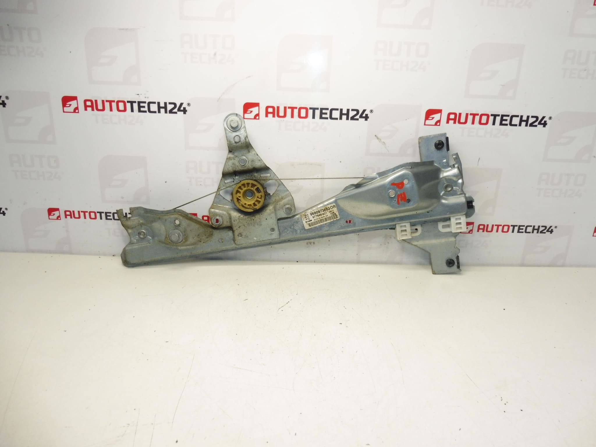 Peugeot 308 jobb hátsó ablak lehúzó mechanizmus 9680973680 9224E9