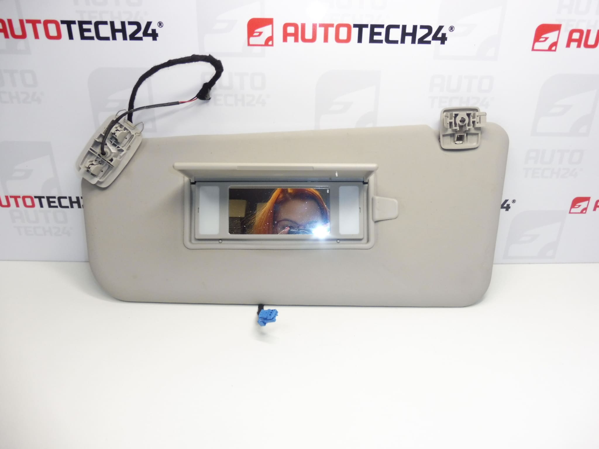 Citroën Peugeot Opel vezetőoldali napellenző 98094985BJ - 2. kép