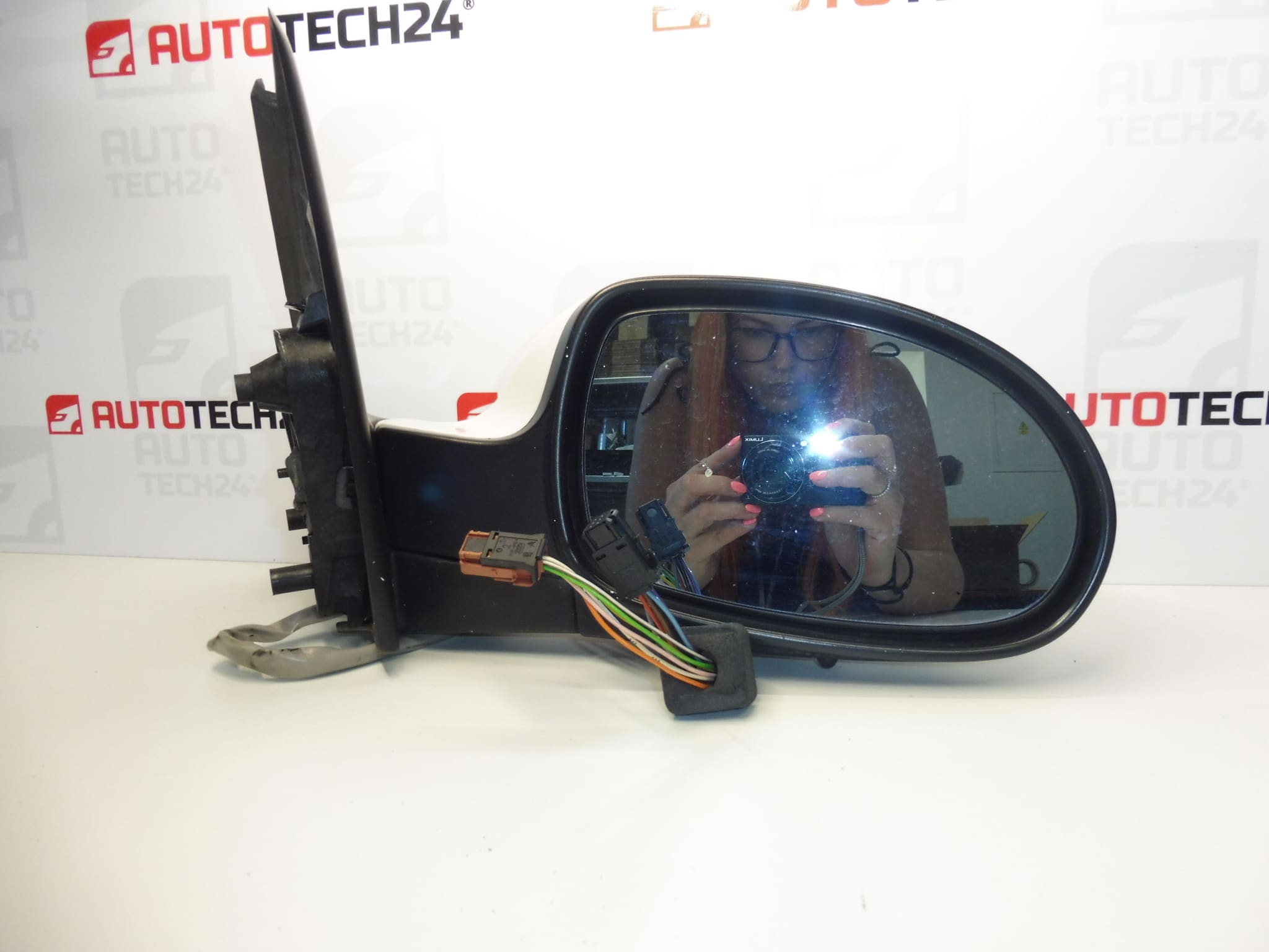 Jobb oldali visszapillantó tükör Citroën C5 elektromosan behajtható EWPB 96532993XT 8149WH - Image 2
